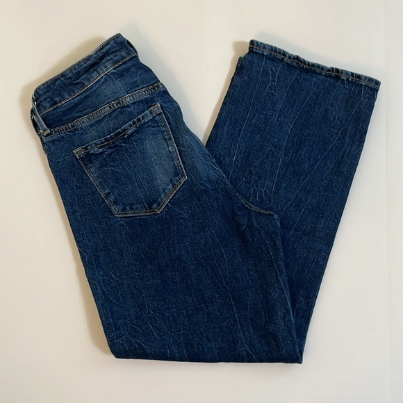 Old Navy Slim Wide Leg High Rise Jeans - Picture 4 of 7